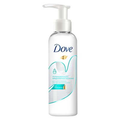 Купить dove (дав) молочко мицеллярное успокаивающее для снятия макияжа для чувствительной кожи, 120мл в Дзержинске