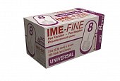 Купить иглы ime-fine для инъекций универсальные для инсулиновых шприц-ручек 31g (0,26мм х 8мм) 100 шт в Дзержинске