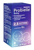 Купить probielle baby (пробиэль), суспензия для внутреннего применения, 10мл бад в Дзержинске
