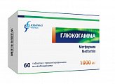 Купить глюкогамма, таблетки с пролонгированным высвобождением 1000 мг, 60 шт в Дзержинске