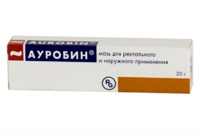 Купить ауробин, мазь для местного и наружного применения, 20г в Дзержинске