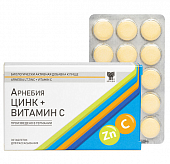 Купить арнебия цинк+витамин с, таблетки для рассасывания 1,5г, 30 шт бад в Дзержинске