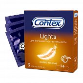 Купить contex (контекс) презервативы lights особо тонкие 3шт в Дзержинске