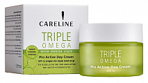 Careline (Карелин) крем для лица увлажняющий triple omega spf15 50 мл
