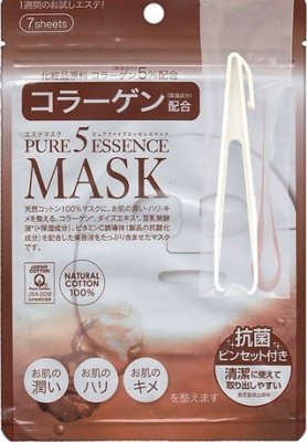Купить japan gals (джапан галс) маска коллаген pure5 essential, 1 шт в Дзержинске