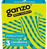 Купить ganzo (ганзо) презервативы рибс 3шт в Дзержинске