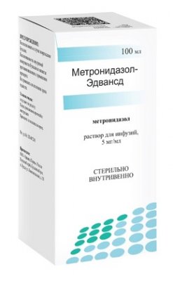 Купить метронидазол-эдвансд, раствор для инфузий 5мг/мл, флакон 100мл в Дзержинске