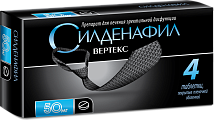 Купить силденафил, таблетки, покрытые пленочной оболочкой 50мг, 4 шт в Дзержинске