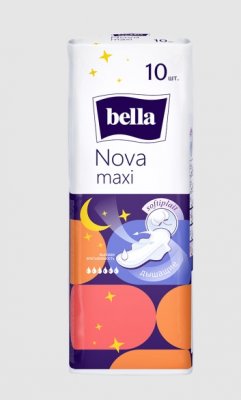 Купить bella (белла) прокладки nova maxi белая линия 10 шт в Дзержинске