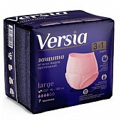 Купить versia (версиа), трусы впитывающие для взрослых ультратонкие размер l, 7 шт в Дзержинске