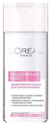 Купить l'oreal (лореаль) мицеллярная вода для сухой и чувствительной кожи, 200мл в Дзержинске