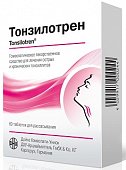 Купить тонзилотрен, таблетки для рассасывания гомеопатические, 60 шт в Дзержинске