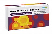 Купить аторвастатин-реневал, таблетки, покрытые пленочной оболочкой 40мг, 30 шт в Дзержинске