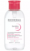 Купить bioderma sensibio (биодерма сенсибио) мицеллярная вода очищающая флакон-помпа 500мл в Дзержинске