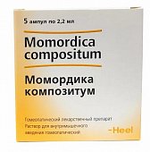 Купить момордика композитум, раствор для внутримышечного введения гомеопатический 2,2мл, ампулы 5шт в Дзержинске