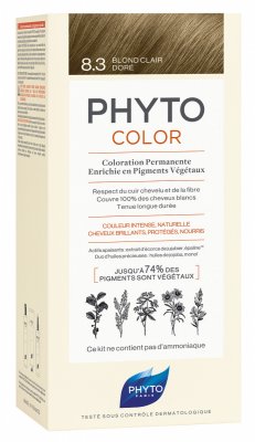 Купить фитосолба фитоколор (phytosolba phyto color) краска для волос оттенок 8,3 светло-золотой блонд в Дзержинске
