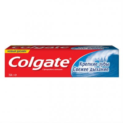 Купить колгейт (colgate) зубная паста крепкие зубы свежее дыхание, 100мл в Дзержинске