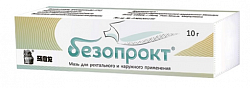 Купить безопрокт, мазь для ректального и наружного применения, туба 10г в Дзержинске