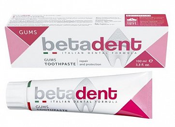 Betadent (Бетадент) зубная паста Gums, туба 100мл