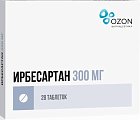 Купить ирбесартан, таблетки 300мг, 28 шт в Дзержинске