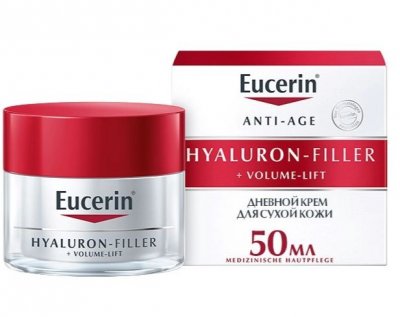 Купить эуцерин (eucerin hyaluron-filler+volume-lift (эуцерин) крем для лица для сухой кожи дневной, 50 мл в Дзержинске