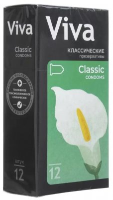 Купить viva (вива) презервативы классические 12шт в Дзержинске