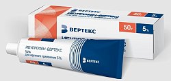 Купить ибупрофен-вертекс, гель для наружного применения 5%, 50г в Дзержинске