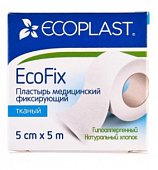 Купить ecoplast ecoplast медицинский фиксирующий тканый 5см х 5м в Дзержинске