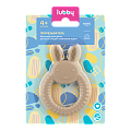 Купить lubby (лабби) прорезыватель зайка на круге с 4 месяцев, 32070 в Дзержинске