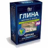 Купить фитокосметик глина мертвого моря сухая черная, 100г в Дзержинске