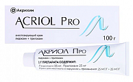 Купить акриол про, крем для местного и наружного применения 2,5%+2,5%, туба 100г в Дзержинске