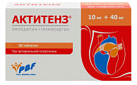 Купить актитенз, таблетки 10 мг+40 мг, 30 шт в Дзержинске