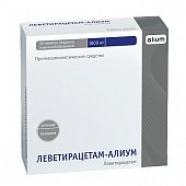 Купить леветирацетам-алиум, таблетки, покрытые пленочной оболочкой 1000мг, 30 шт в Дзержинске