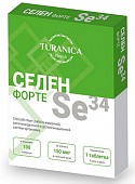 Купить селен форте se 34 turanica (тураника), таблетки массой 100мг, 100шт бад в Дзержинске