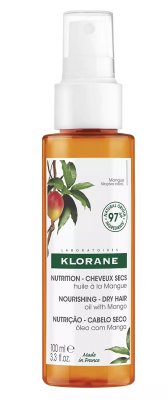 Купить klorane (клоран) масло для сухихи волос манго спрей, 100мл в Дзержинске