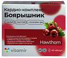 Купить витамир кардио комплекс боярышник с калием магнием и q10, капсулы 40шт бад в Дзержинске