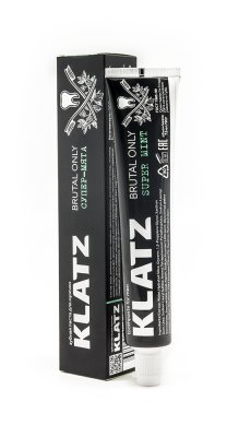 Купить klatz (клатц) зубная паста для мужчин супер-мята, 75мл в Дзержинске
