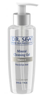 Купить dr.sea (доктор сиа) гель для лица и глаз очищающий минеральный витамин е 210мл в Дзержинске
