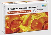 Купить янтарная кислота реневал, таблетки 500мг 30 шт. бад в Дзержинске