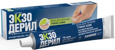 Купить экзодерил, крем для наружного применения 1%, 15г в Дзержинске