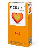 Купить masculan (маскулан) презервативы золотого цвета gold 10 шт в Дзержинске