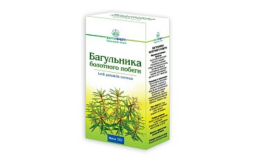 Багульника болотного побеги, пачка 50г