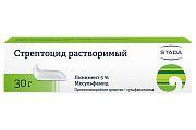 Купить стрептоцид, линимент для наружного применения 5%, 30г в Дзержинске