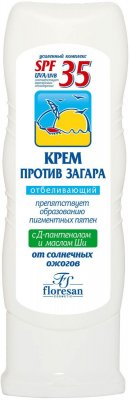 Купить флоресан (floresan) крем против загара отбеливающий, 125мл spf-35 в Дзержинске