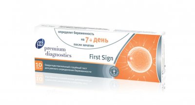 Купить тест для определения беременности premium diagnostics fs (премиум диагностик) для ранней диагностики, 1 шт в Дзержинске