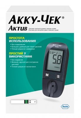 Купить глюкометр accu-chek active (акку-чек), комплект в Дзержинске