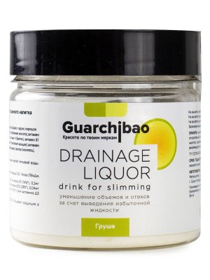 Купить гуарчибао (guarchibao) дренаж улучшенная формула напиток со вкусом груши, порошок 75г бад в Дзержинске