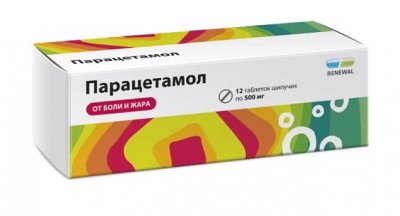 Купить парацетамол-реневал, таблетки шипучие 500мг, 12 шт в Дзержинске