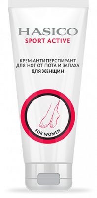 Купить hasico (хасико) спорт актив крем-антиперспирант для ног для женщин 75мл в Дзержинске