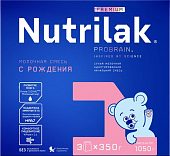 Купить нутрилак премиум 1 (nutrilak premium) 2 молочная смесь адаптированная с рождения, 1050г в Дзержинске
